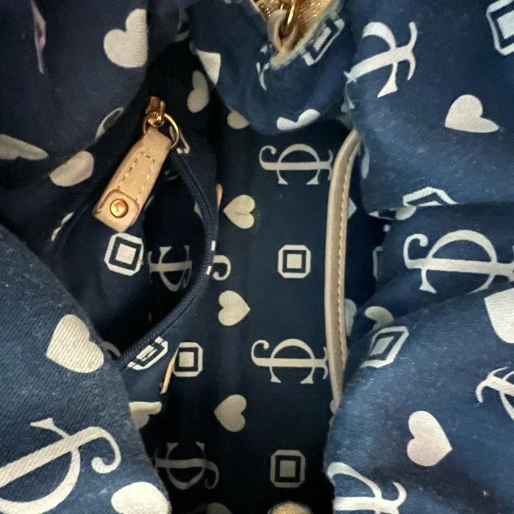 Juicy Couture velvet handbag preloved. - Picture 7 of 12